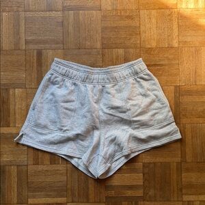 Aerie Light Gray Athletic Shorts